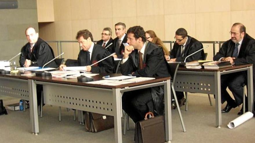 Imatge del judici celebrat a final del 2011 en un jutjat de Barcelona