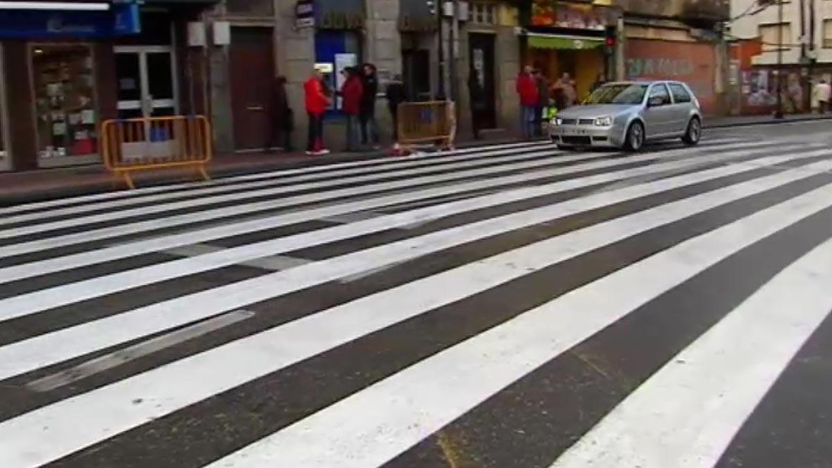 Cangas del Morrazo estrena un paso peatonal de 40 metros de largo