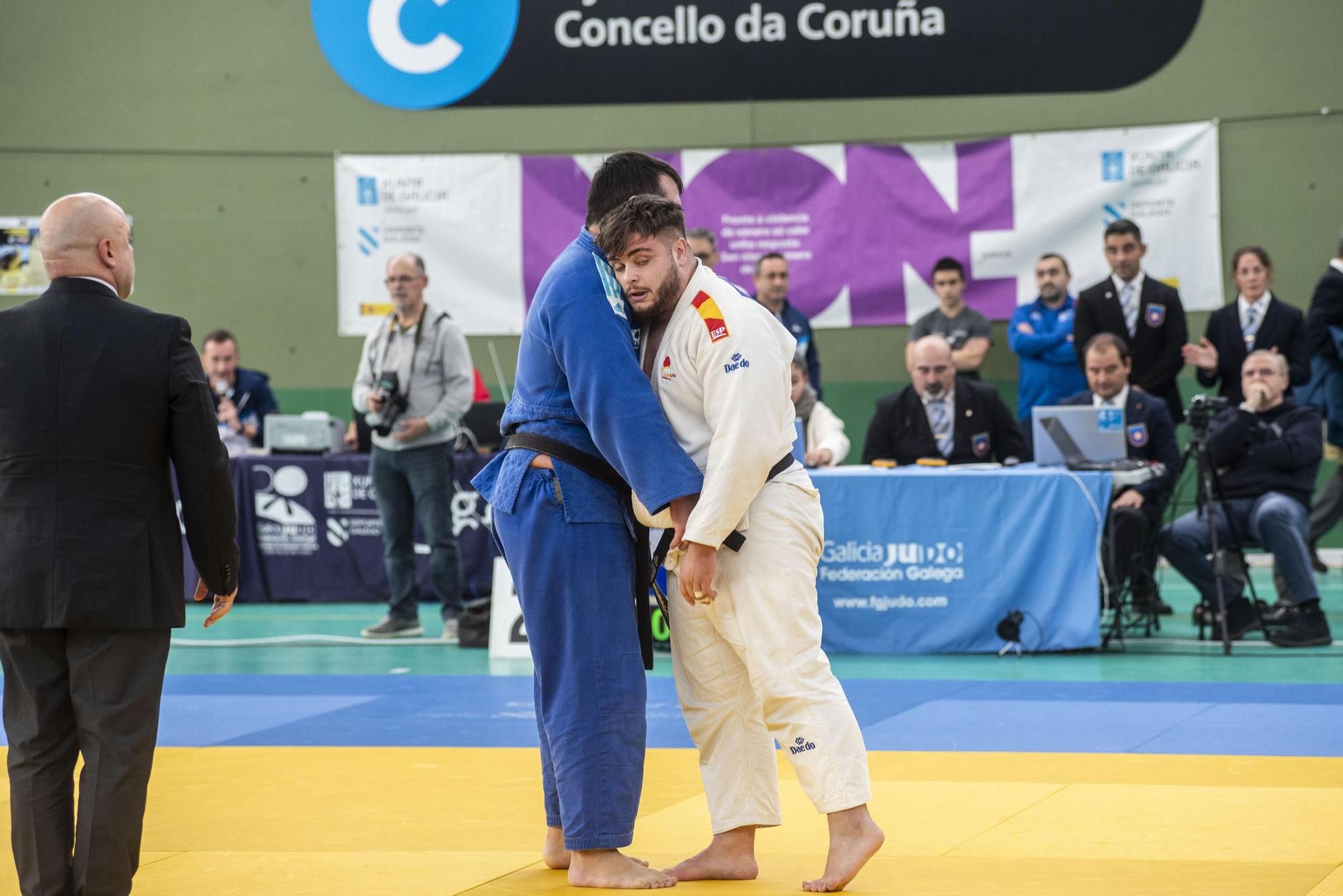 Siete medallas coruñesas en el Teresa Herrera de Judo