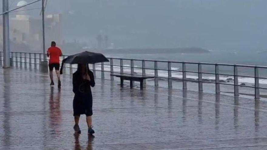 Diciembre llega a Canarias con lluvias