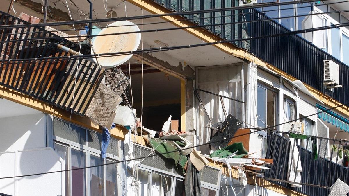 Dado de alta el hombre herido en la explosión en Torre del Mar