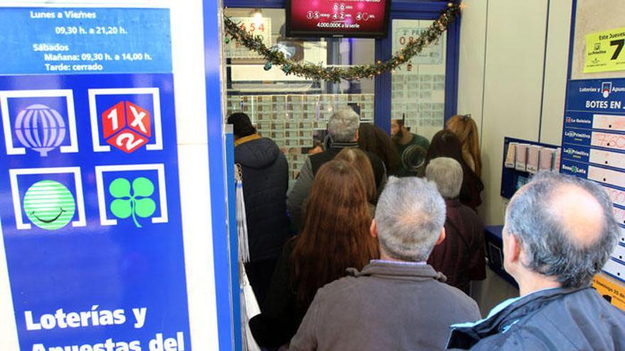 Administración de lotería en Málaga.