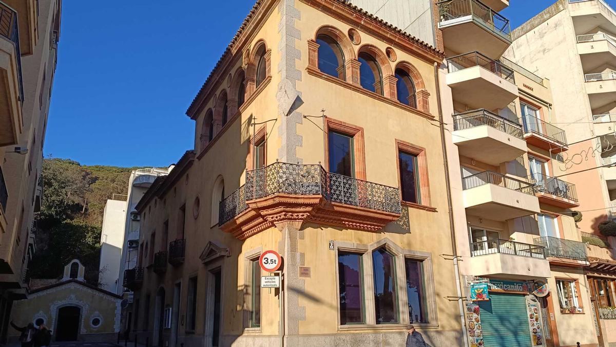 La casa Saladrigas de Blanes.