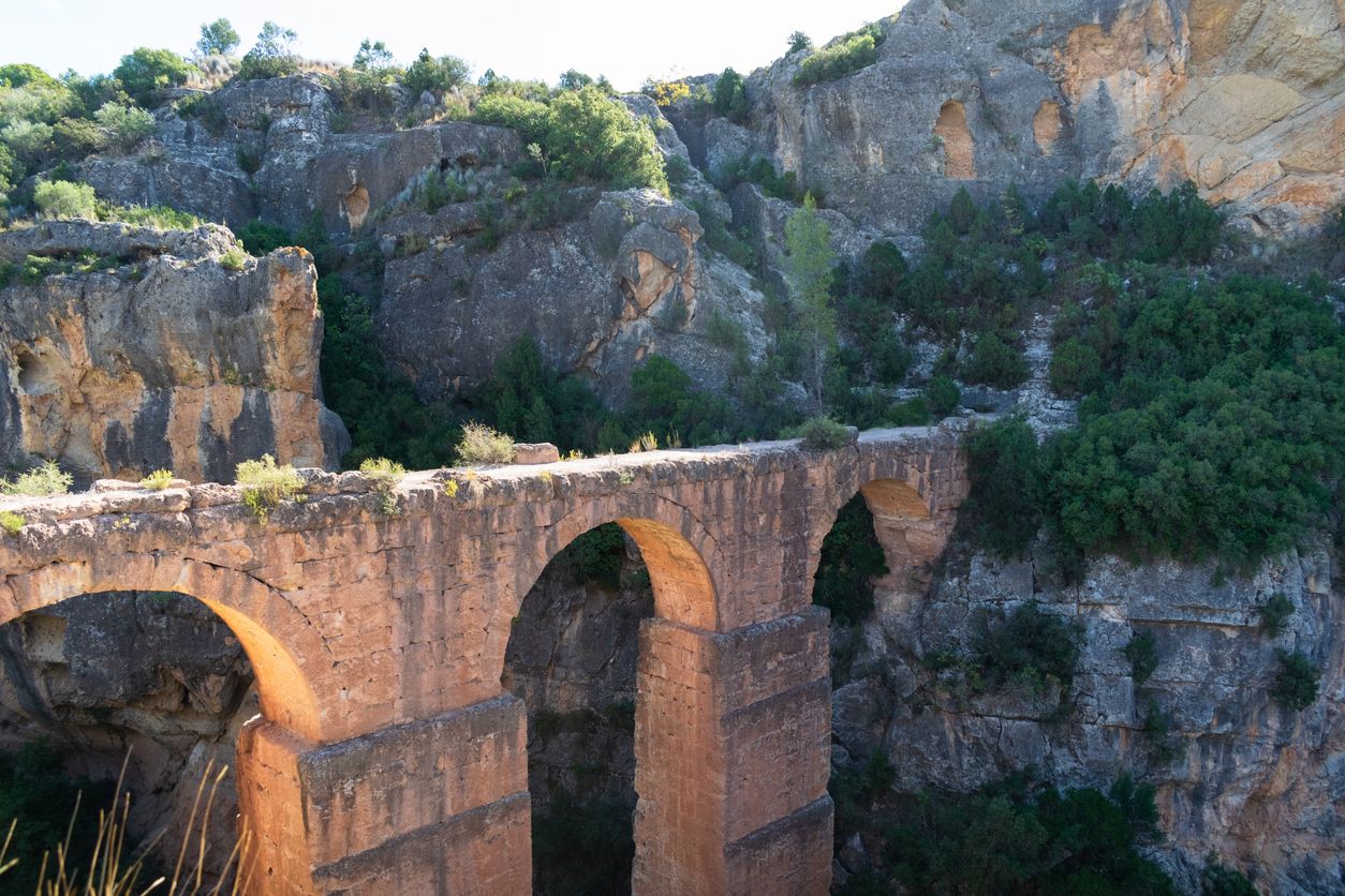 Acueducto romano de Peña Cortada.