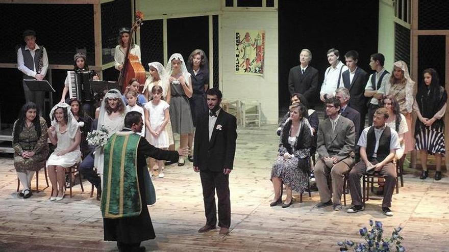 La representació de «La plaça del Diamant» el 2016