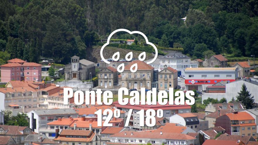 El tiempo en Ponte Caldelas: previsión meteorológica para hoy, sábado 7 de junio