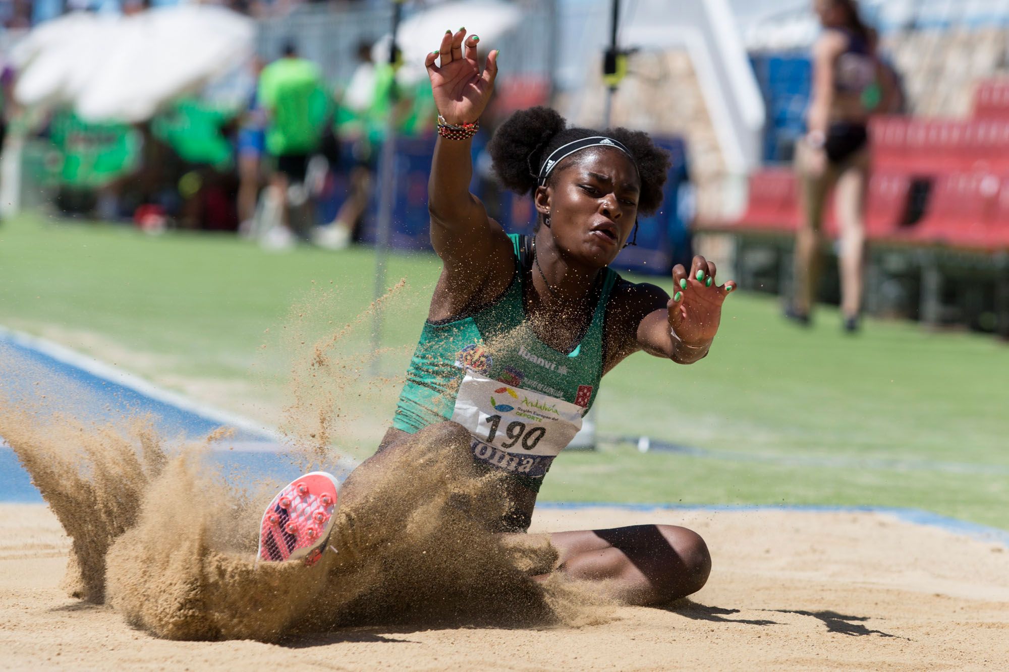 El campeonato nacional de atletismo de Nerja, en imágenes