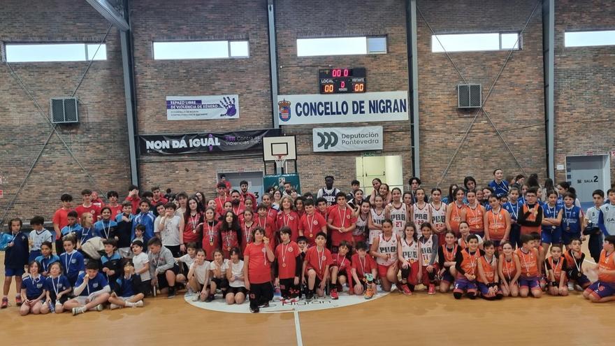 Basket sen Barreiras reunió a cerca de 300 jugadores en Nigrán