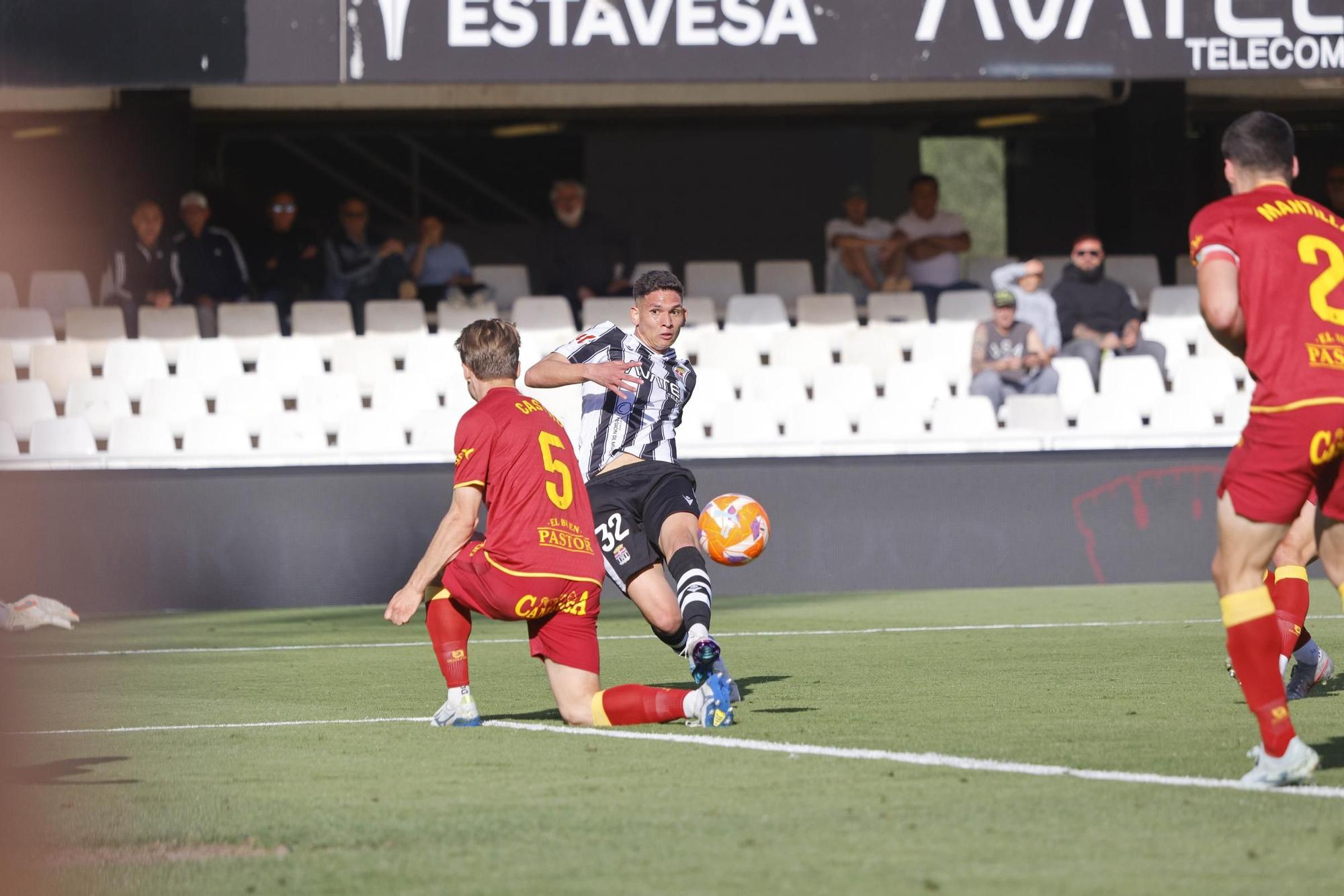 La victoria del FC Cartagena ante el Racing, en imágenes