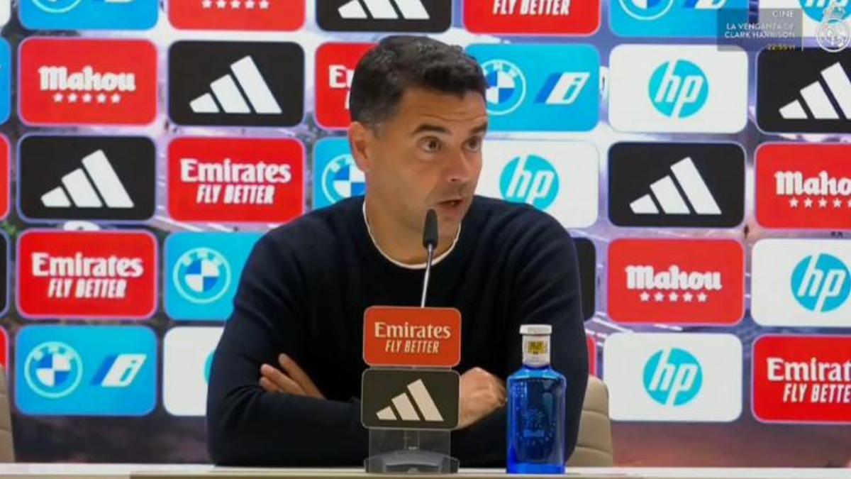 Michel: "Nuestra Liga no es esta, nuestro nivel no es el del Real Madrid"