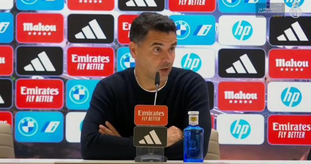 Michel: Nuestra Liga no es esta, nuestro nivel no es el del Real Madrid