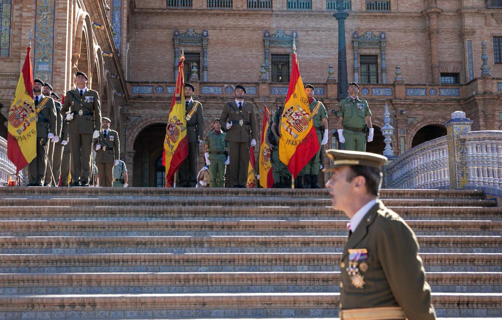 Jura de bandera civil en Sevilla.