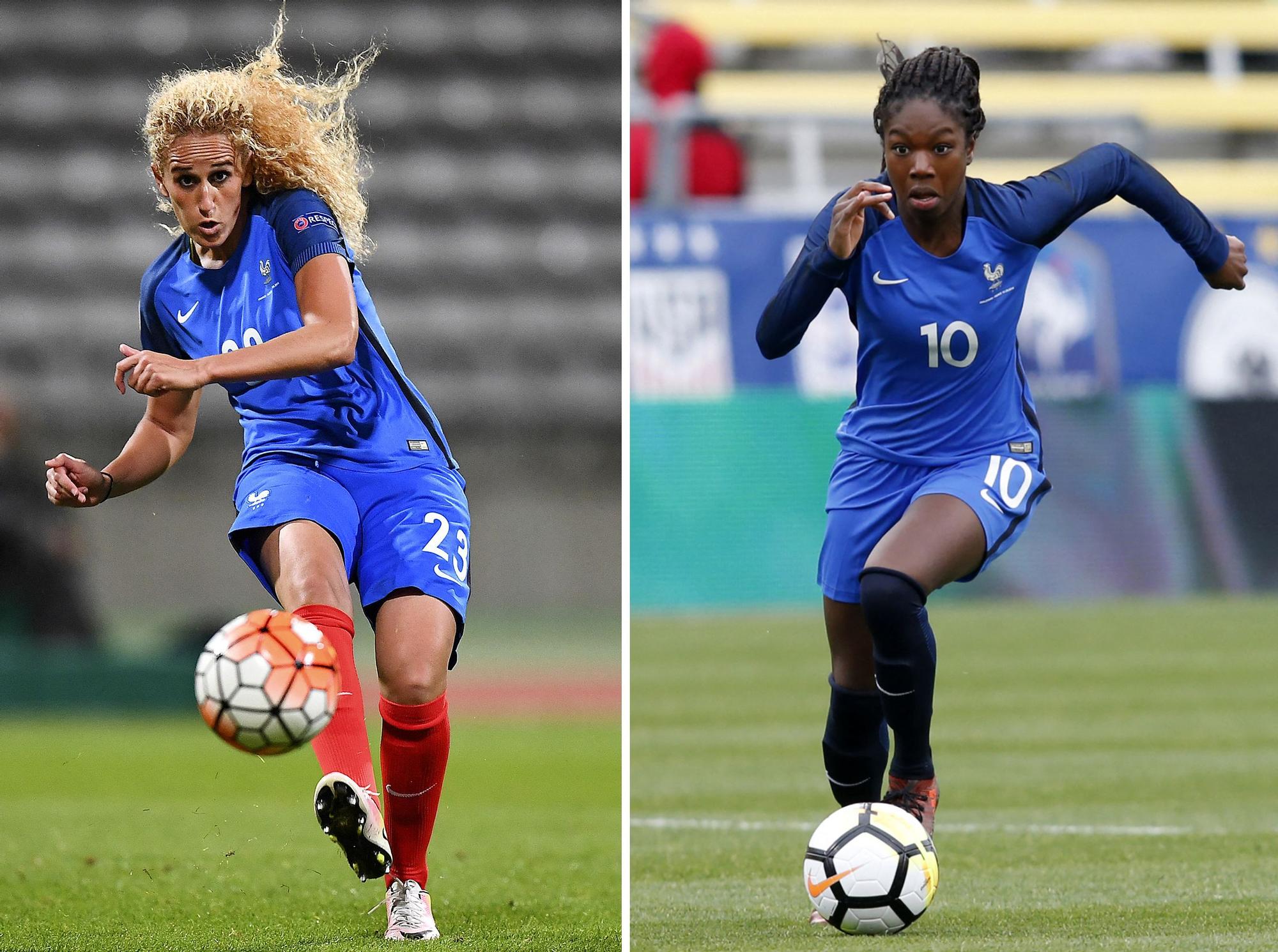 Hamraoui y Diallo, con la selección francesa