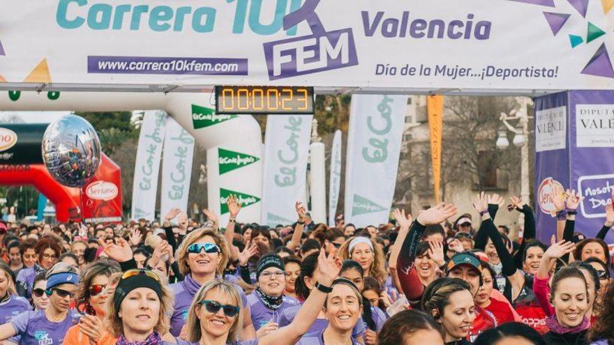 Horario, recorrido y cortes de calles de la 10KFEM