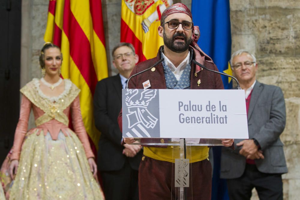 Así fue el acto institucional Fallas-Unesco