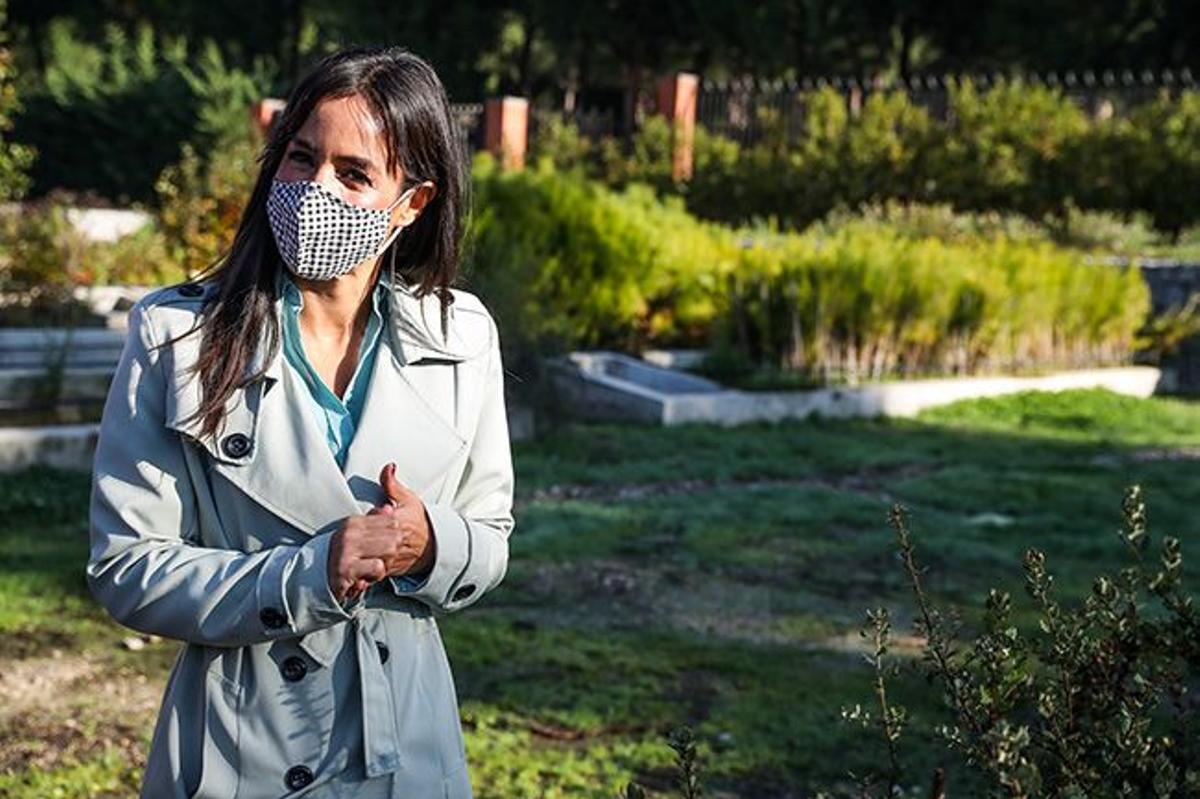 Begoña Villacís visita el proyecto 'Bosque Metropolitano' en Madrid