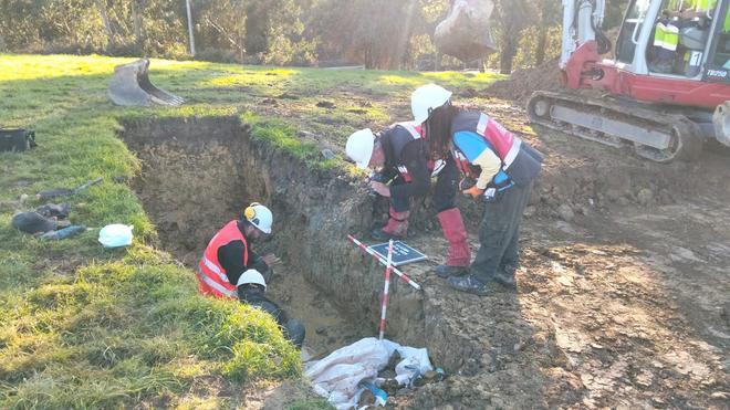 EN IMÁGENES: Los avances en la excavación de la fosa de La Lloba