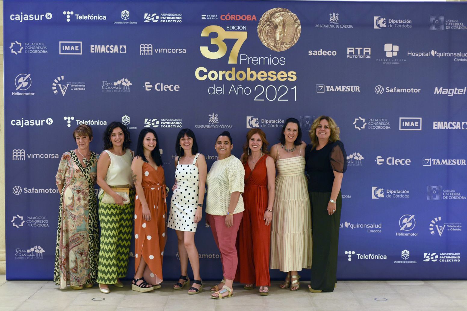 Color en el 'photocall' de los Cordobeses del Año