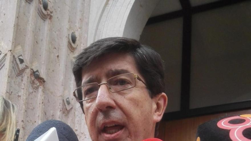 Juan Marín, líder de Ciudadanos en Andalucía.