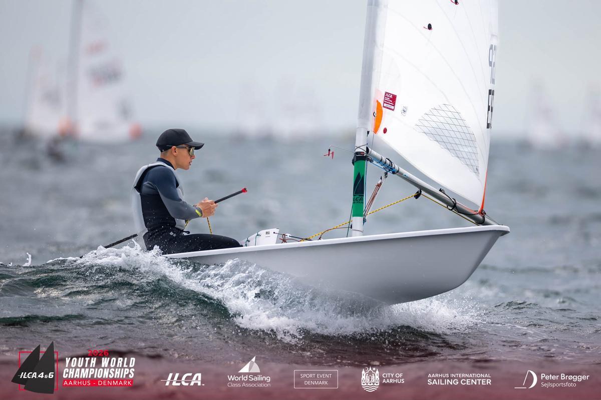 Xuacu García Rigo, durante la competición.