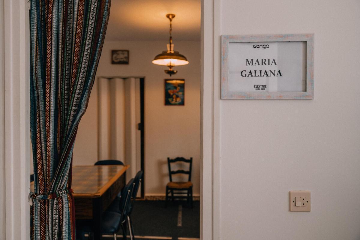 Tras las últimas grabaciones, Eusebia decidió dejar el cartel que presidía el camerino de María Galiana.