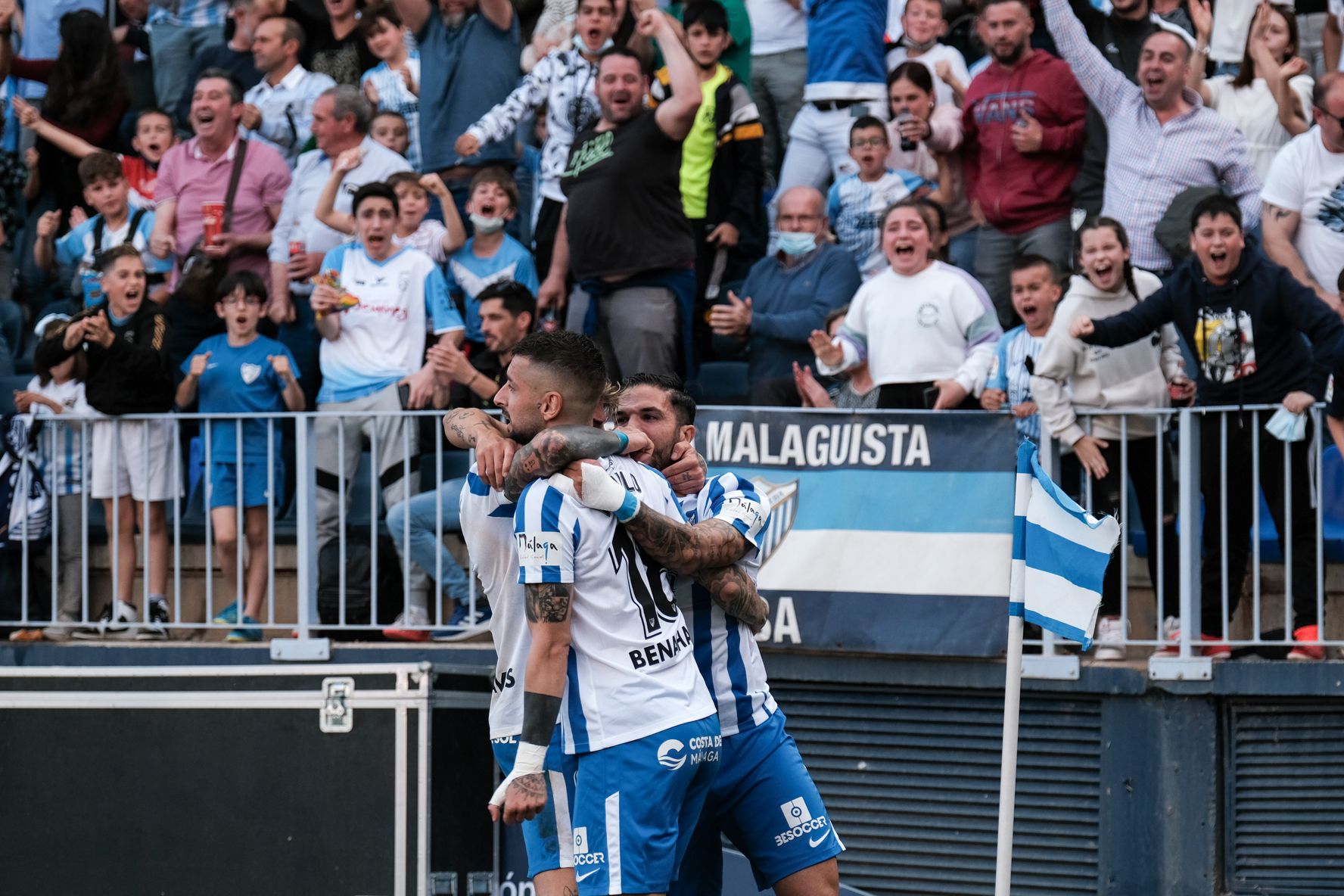 Las imágenes del Málaga CF - Real Valladolid