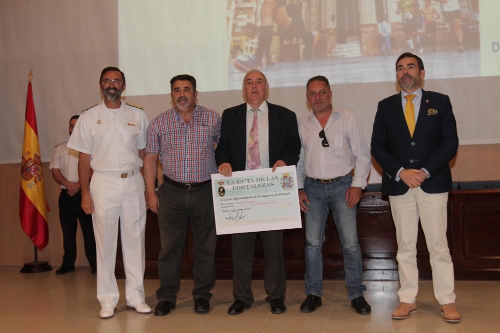 Entrega de donativos de la Ruta de las Fortalezas