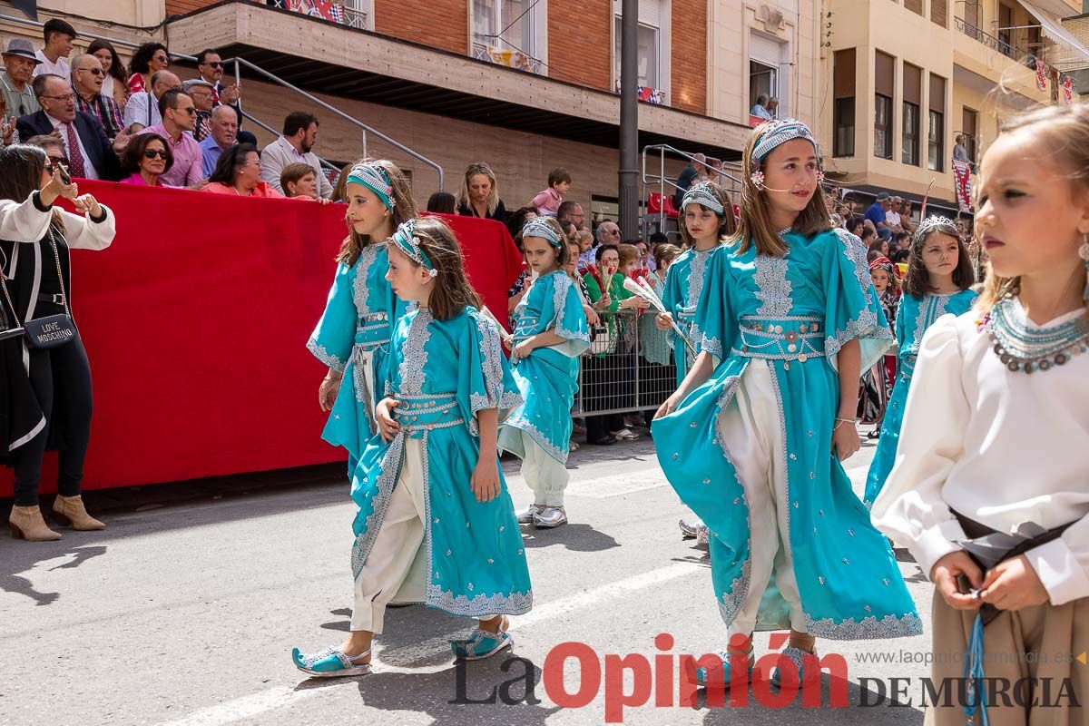 Desfile infantil del Bando Moro en las Fiestas de Caravaca