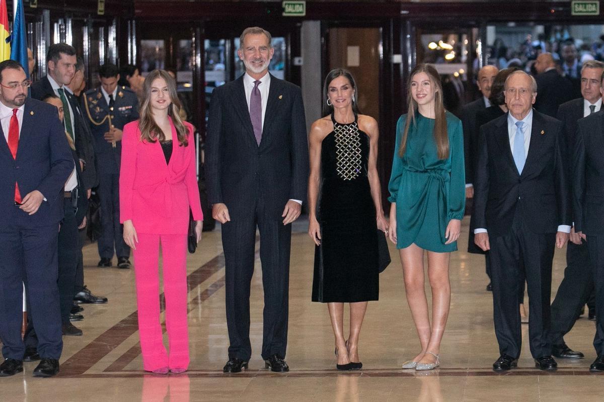 La Familia Real, en Oviedo