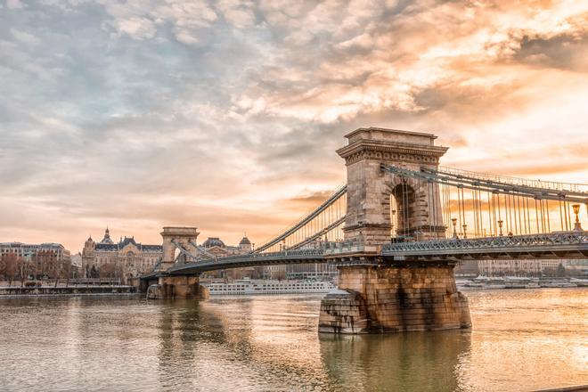 Puente de las cadenas Budapest