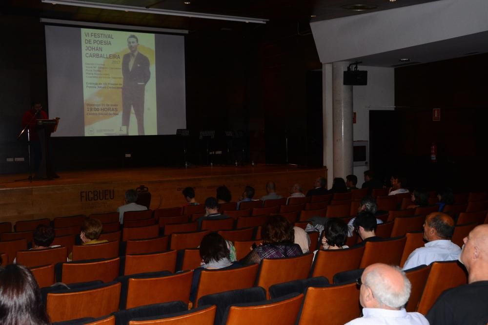 Acento feminino nos premios Johán Carballeira