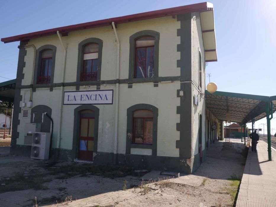 Fachada de la estación.