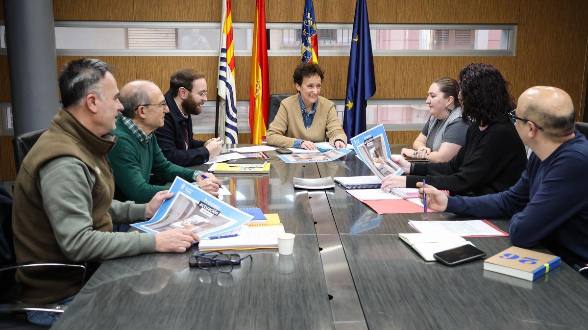 La alcaldesa de Onda, Carmina Ballester, preside la junta de Gobierno local.
