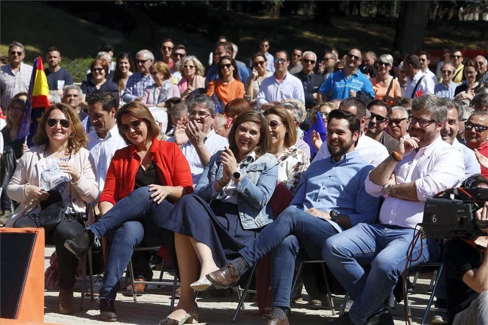 Albert Rivera de precampaña en Zaragoza