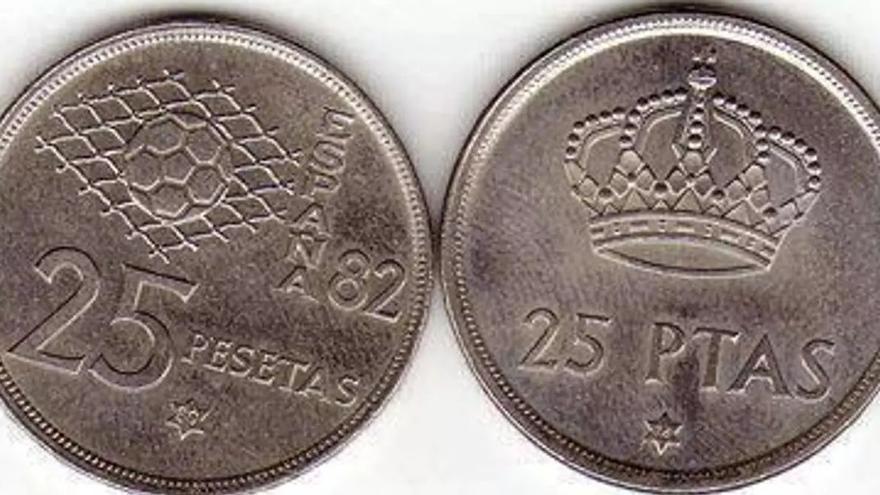 Si tienes esta moneda de 25 pesetas tienes un millón de euros en casa