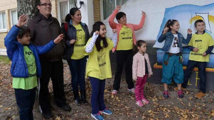 Los niños hicieron un taller de inglés basado en juegos y actividades lúdicas. // Noé Parga