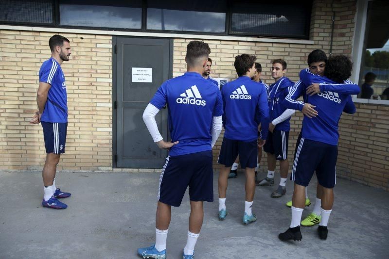 EL Zaragoza prepara el partido contra el Mirandés