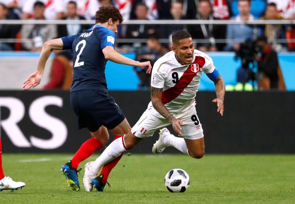 Mundial de Rusia: Francia-Perú