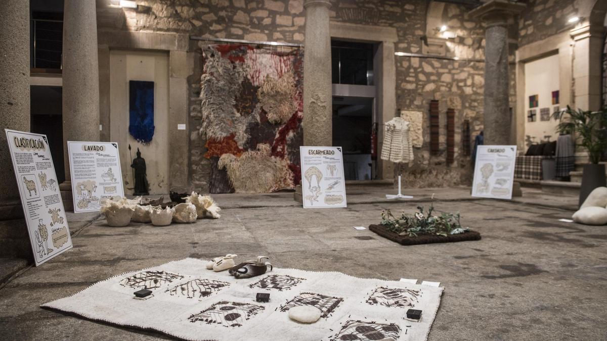 Galería | Así se trabajaba antiguamente con la lana en Cáceres