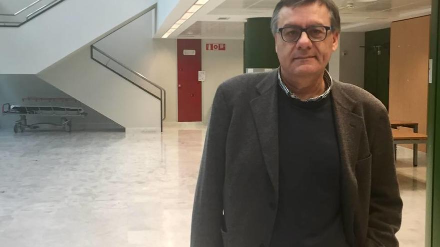 El doctor Francesc Palau, en una imagen tomada durante su participación en unas jornadas en Son Espases.