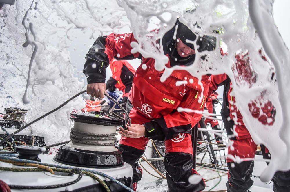 Carolijn Brouwer y Marie Riou Dongfeng Race Team