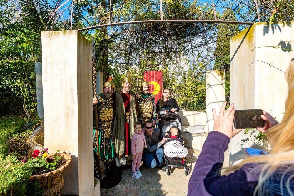 'Els Reis de La Marina", galería del campamento de los Reyes Magos en la Vila Joiosa