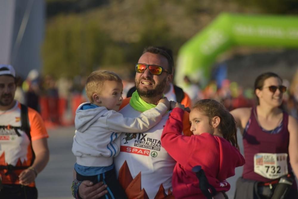 Llegada a la meta de la Ruta de las Fortalezas (I)