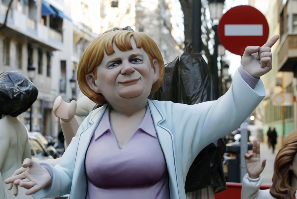 Angela Merkel, un personaje recurrente en esta época.