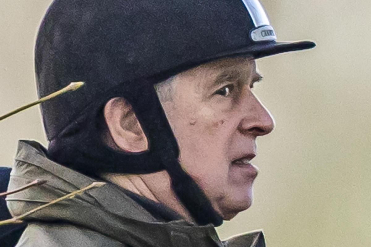 Andrés Mountbatten-Windsor, en Berkshire.