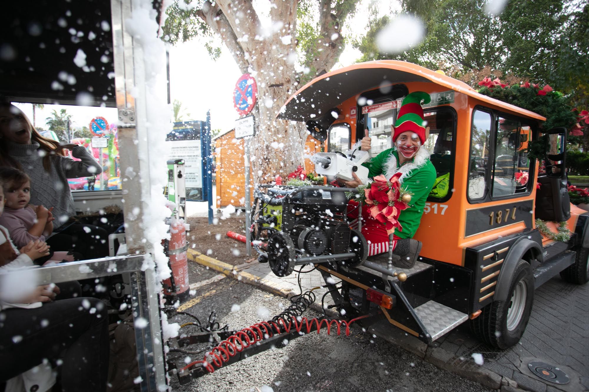 Caseta de Papá Noel en Sant Antoni