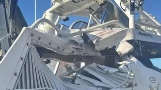 Cinco detenidos y varios guardias civiles heridos tras embestir una narcolancha a una patrullera en Cádiz