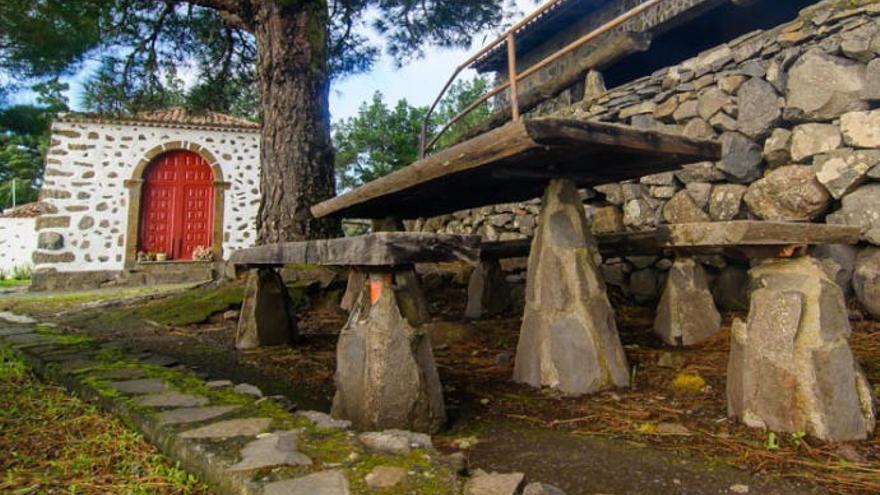 Zona de La Casa de la Aduana, en La Gomera-.