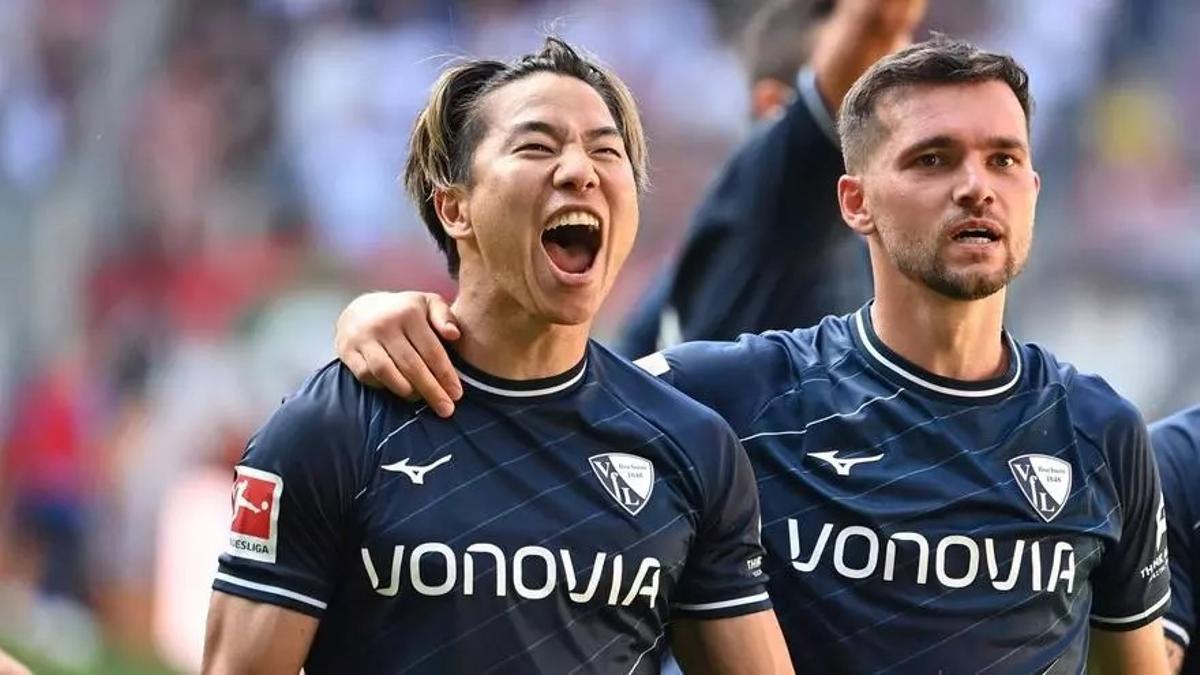 Takuma Asano im Trikot des VfL Bochum.