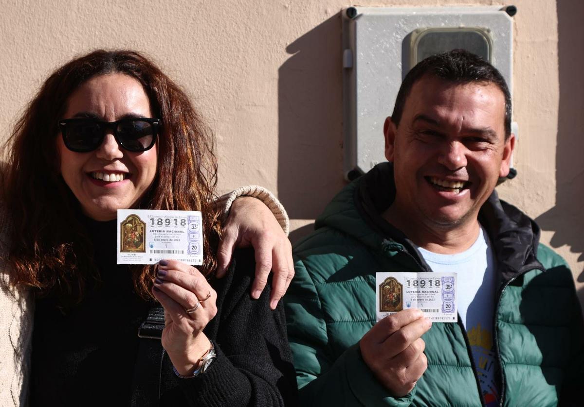 Vecinos de Guillena agraciados por el Niño